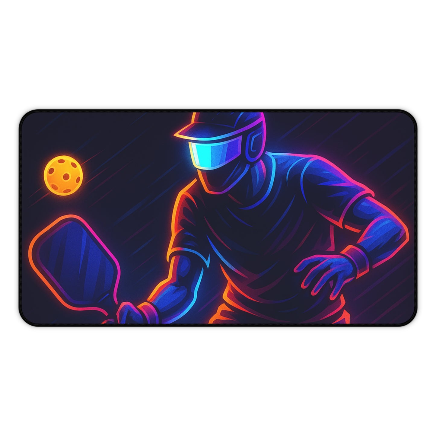 Pickleball Gamer Desk Mat β Serve Up Neon Precision
