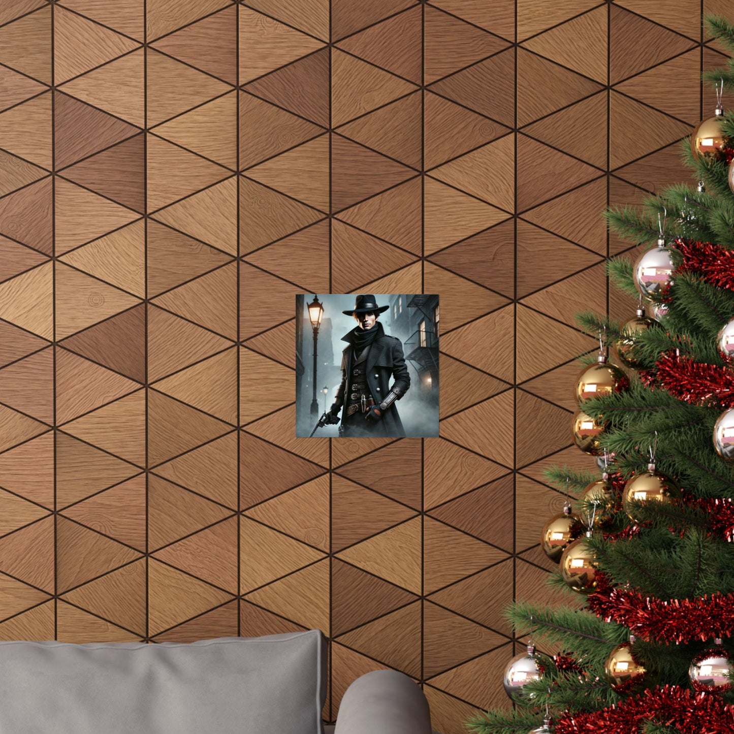 Gunslinger Matte Poster – Gritty Western-Inspired Wall Art for Gamers & Storytellers