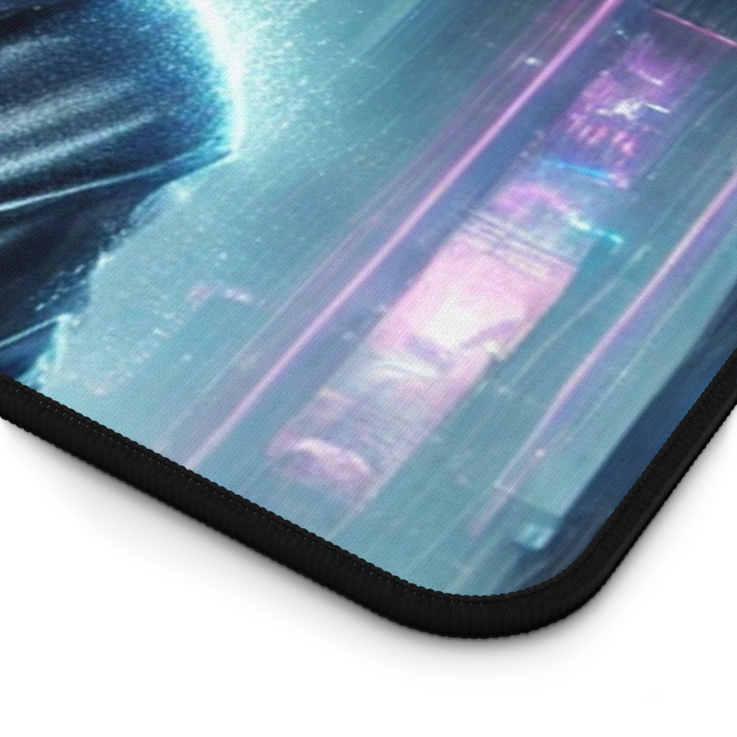 Wraith Cyberpunk Desk Mat – Elevate Your Space with Stealth and Style