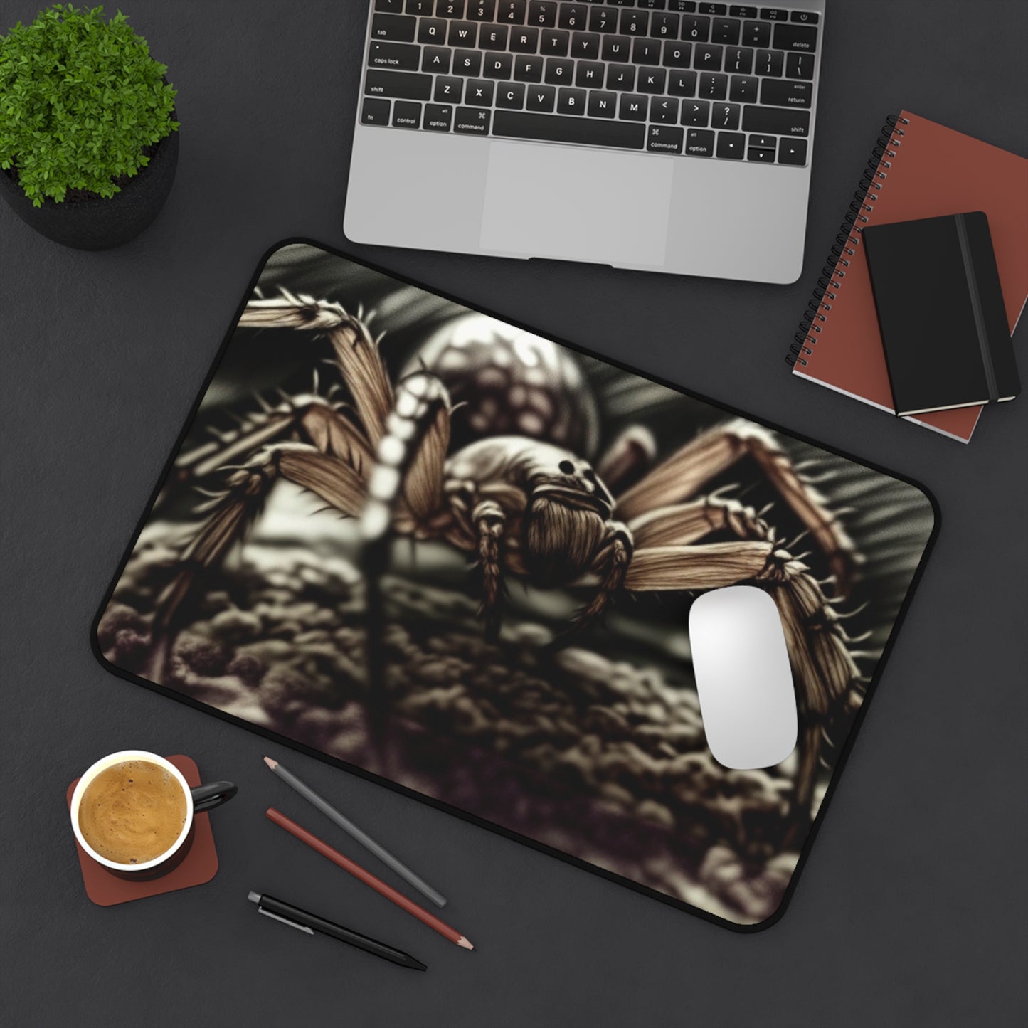 Spider-Themed Desk Mat - A Stylish Addition for Home and Office Decor