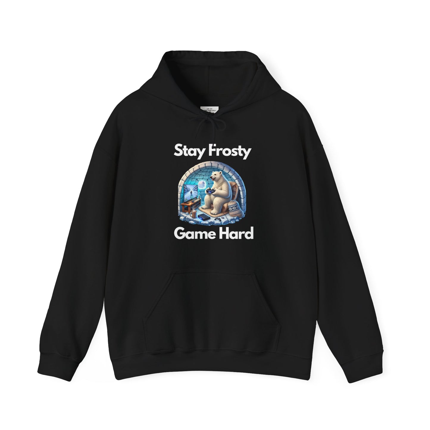 ๐ฎ Stay Frosty Game Hard Hoodie โ Level Up Your Comfort & Style