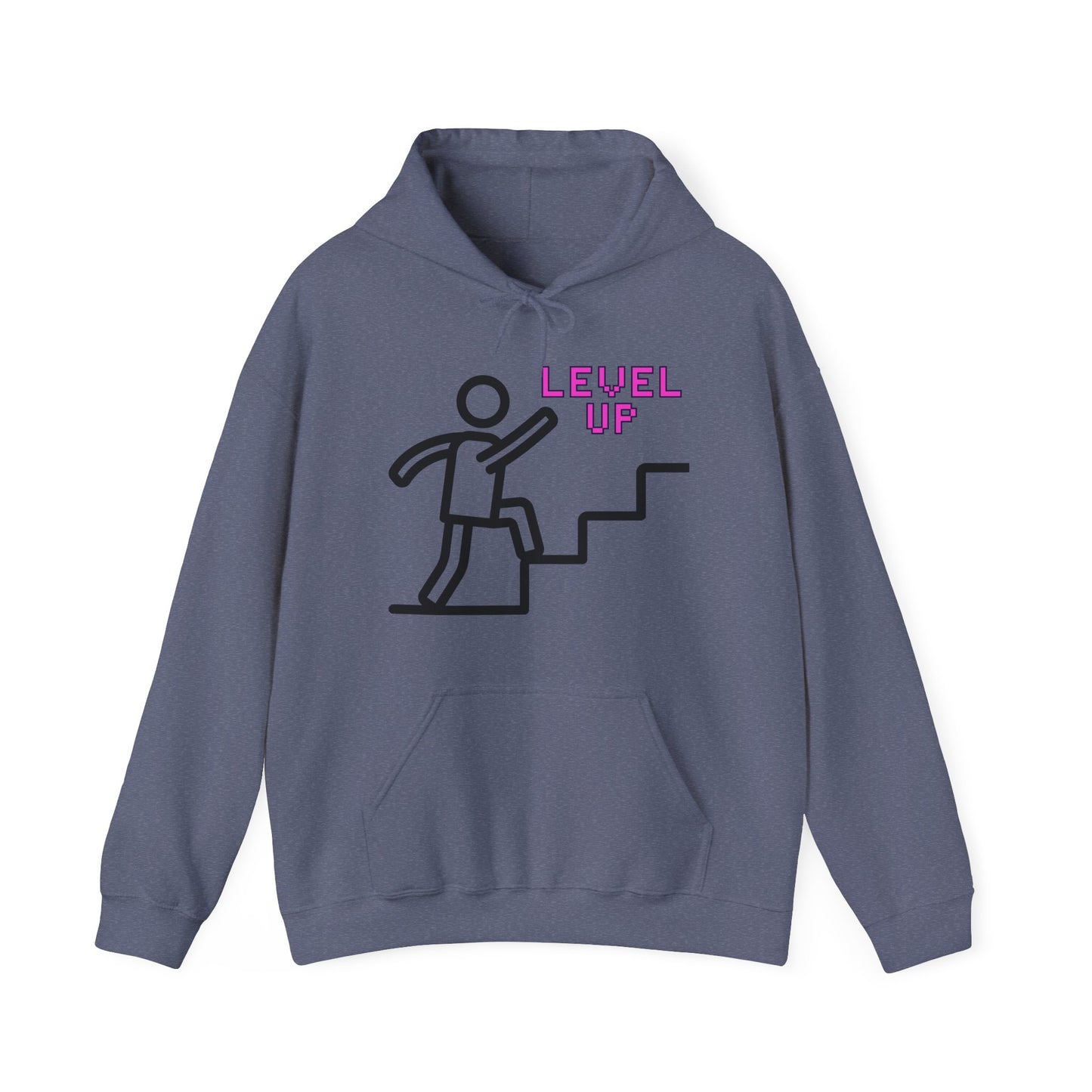Hooded Sweatshirt - Level Up Design