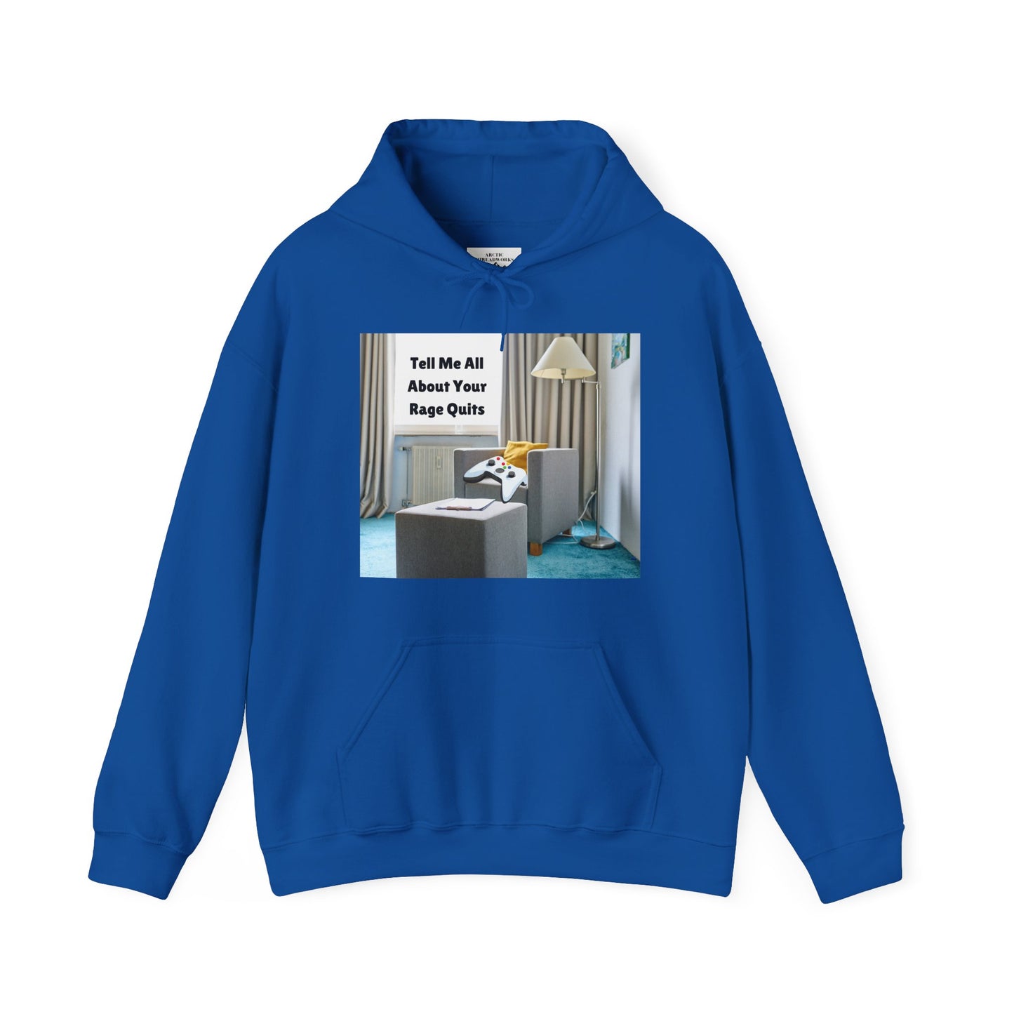 ๐ฎ "Tell Me All About Your Rage Quits" Hoodie โ For True Gamers Only!