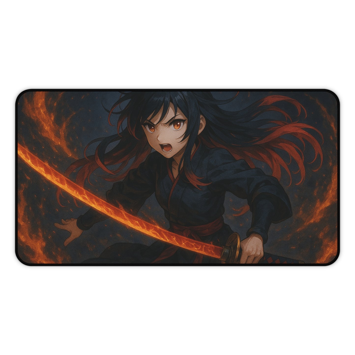 Anime Desk Mat for Gamers, Jujutsu Decor, Gaming Mousepad, Stylish Office Accessories, Perfect Gift for Nerds, Fantasy Theme