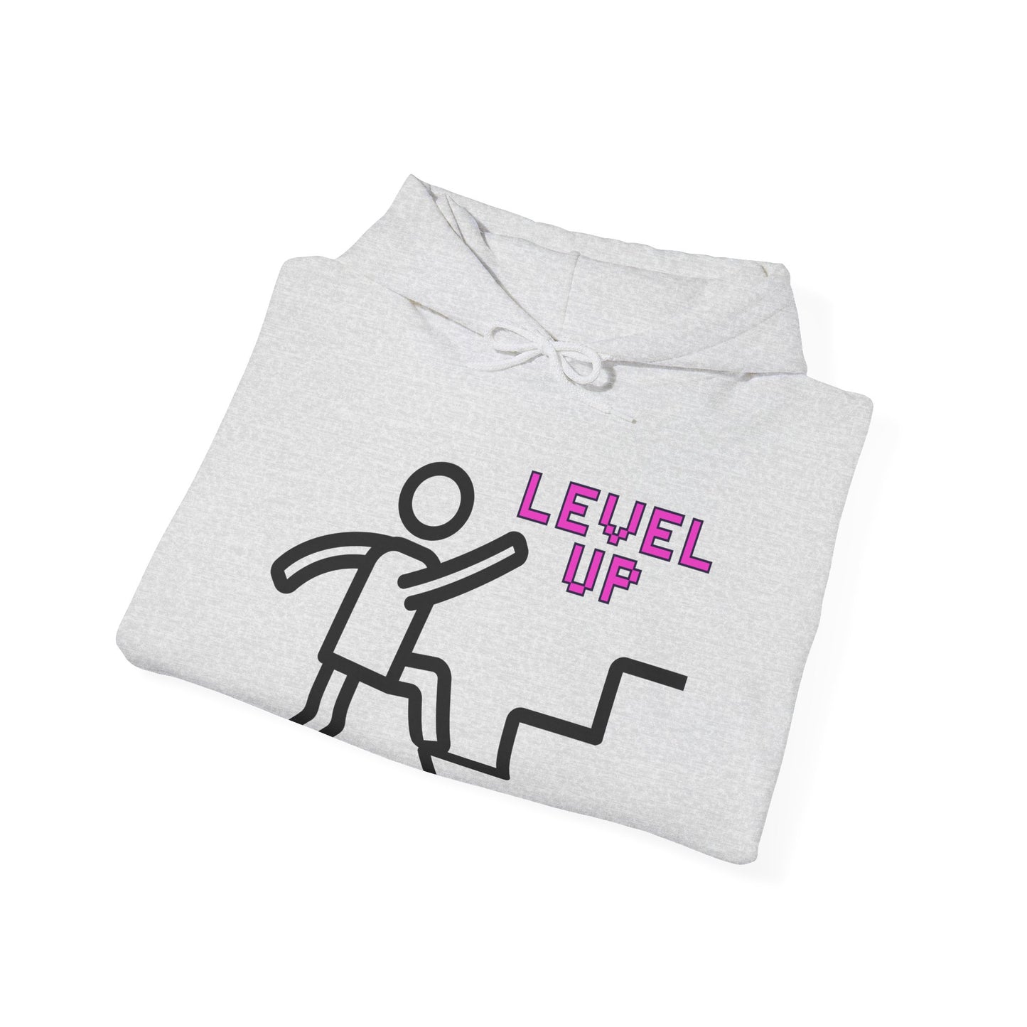 Hooded Sweatshirt - Level Up Design