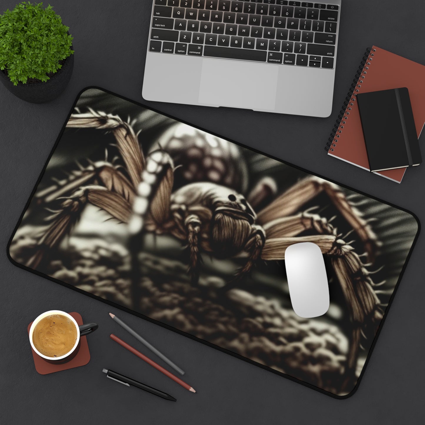 Spider-Themed Desk Mat - A Stylish Addition for Home and Office Decor