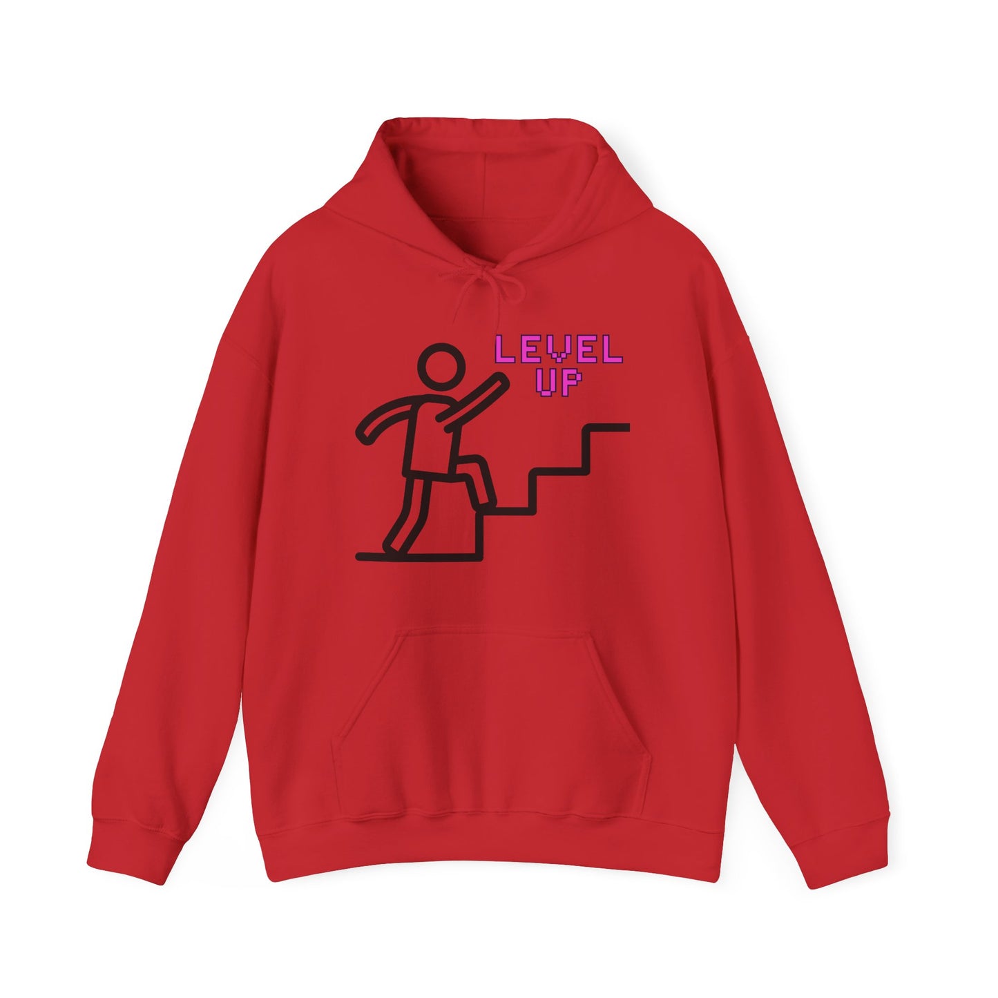 Hooded Sweatshirt - Level Up Design