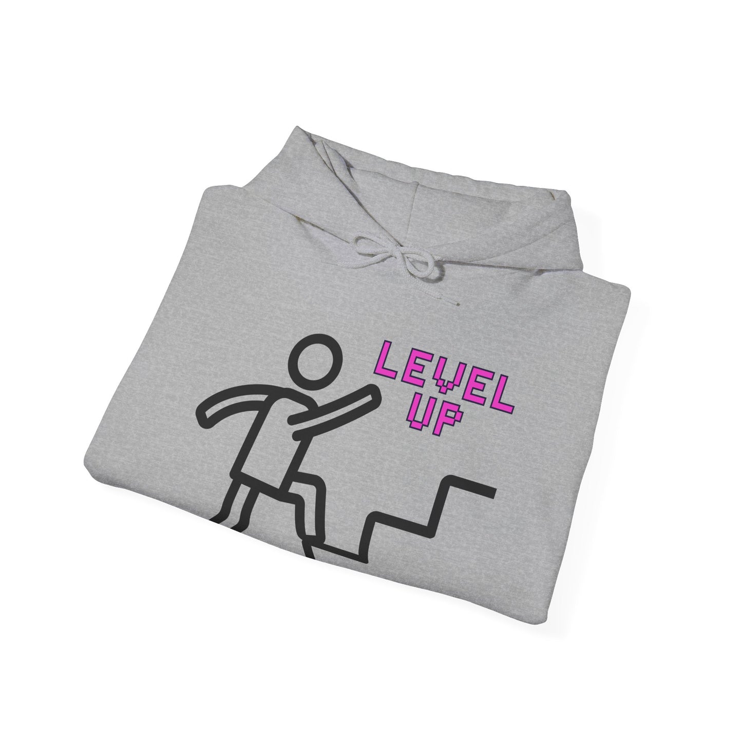 Hooded Sweatshirt - Level Up Design