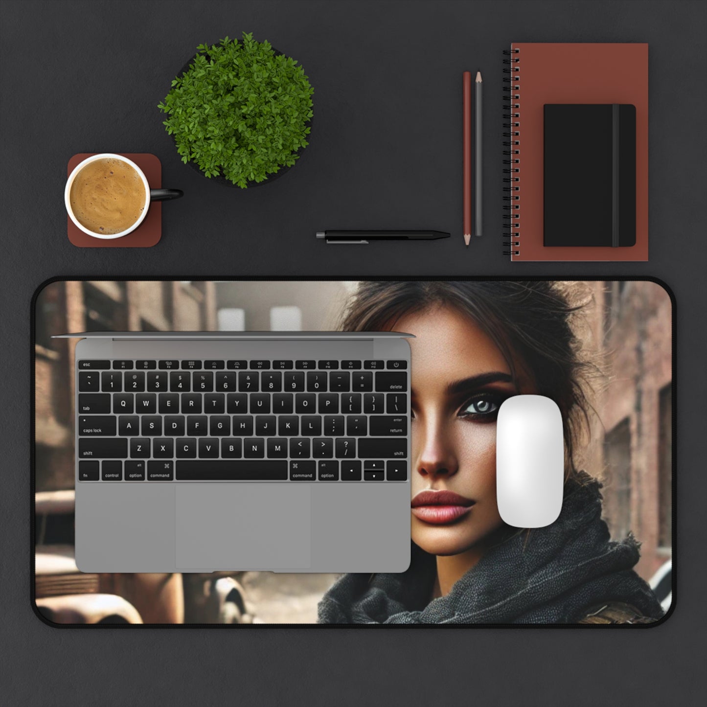 Wasteland Warrior Desk Mat