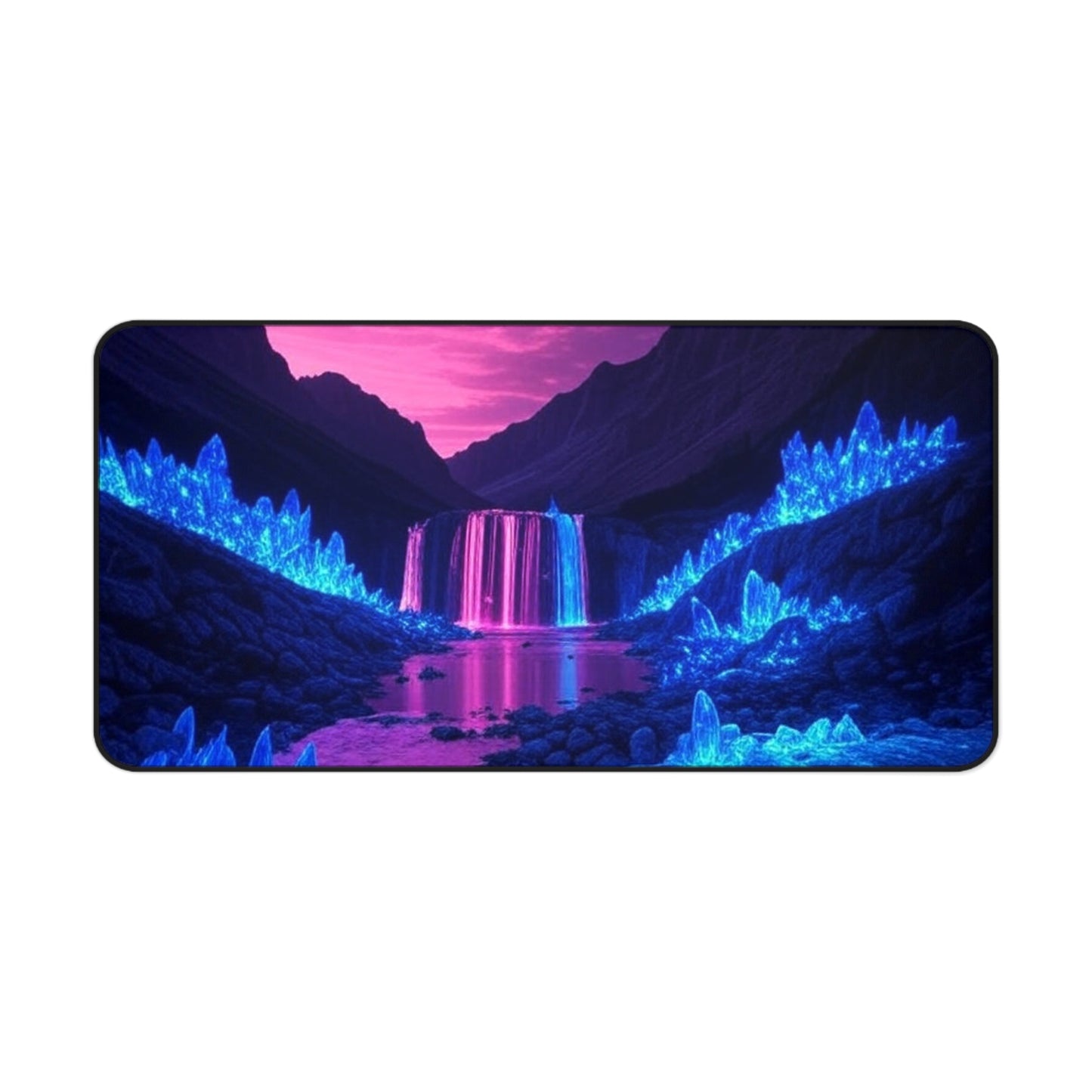 Enchanted Crystal Desk Mat | Aesthetic Desk Accessory for Gamers & Creatives, Gift for Holidays, Home Office Decor, Unique Stationery
