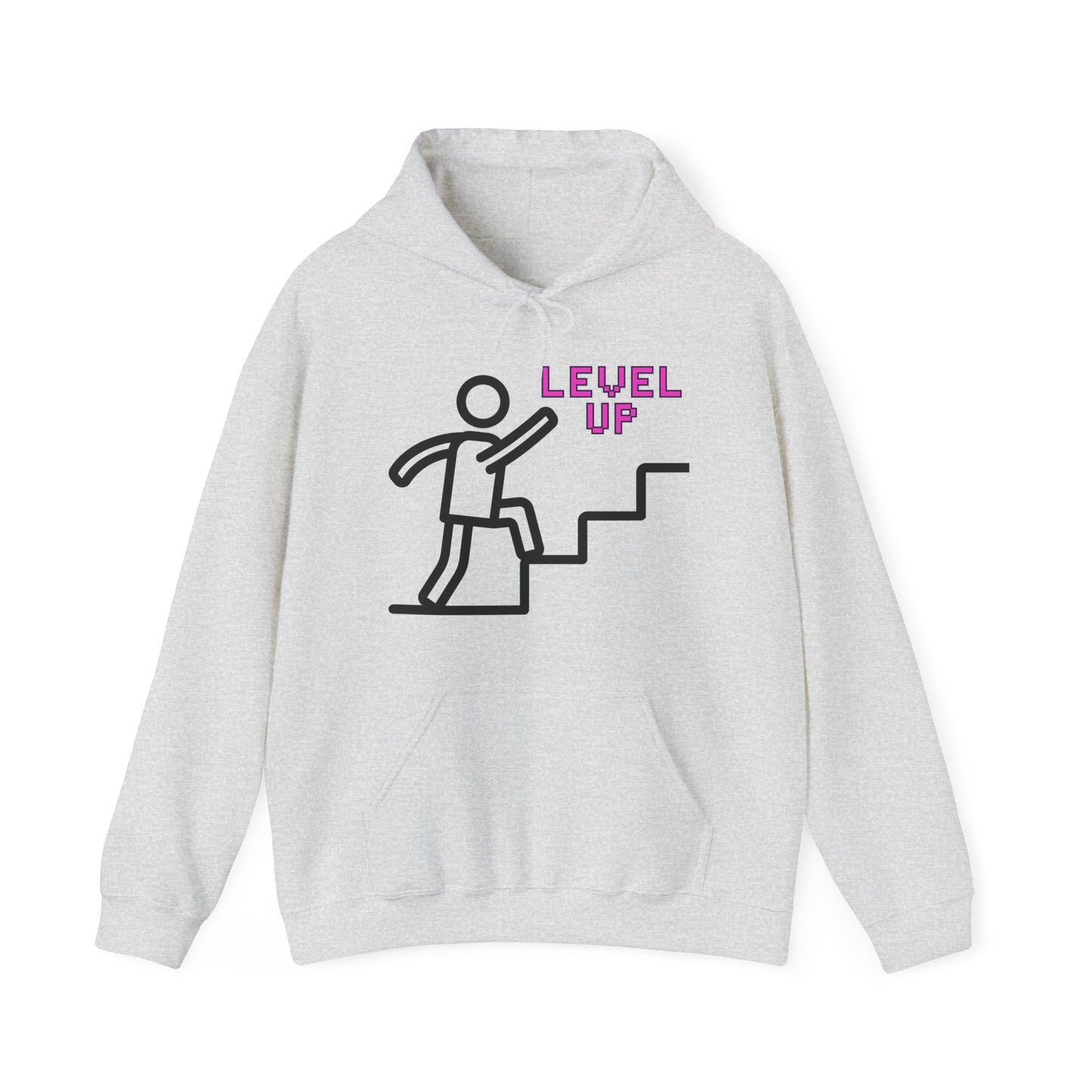 Hooded Sweatshirt - Level Up Design