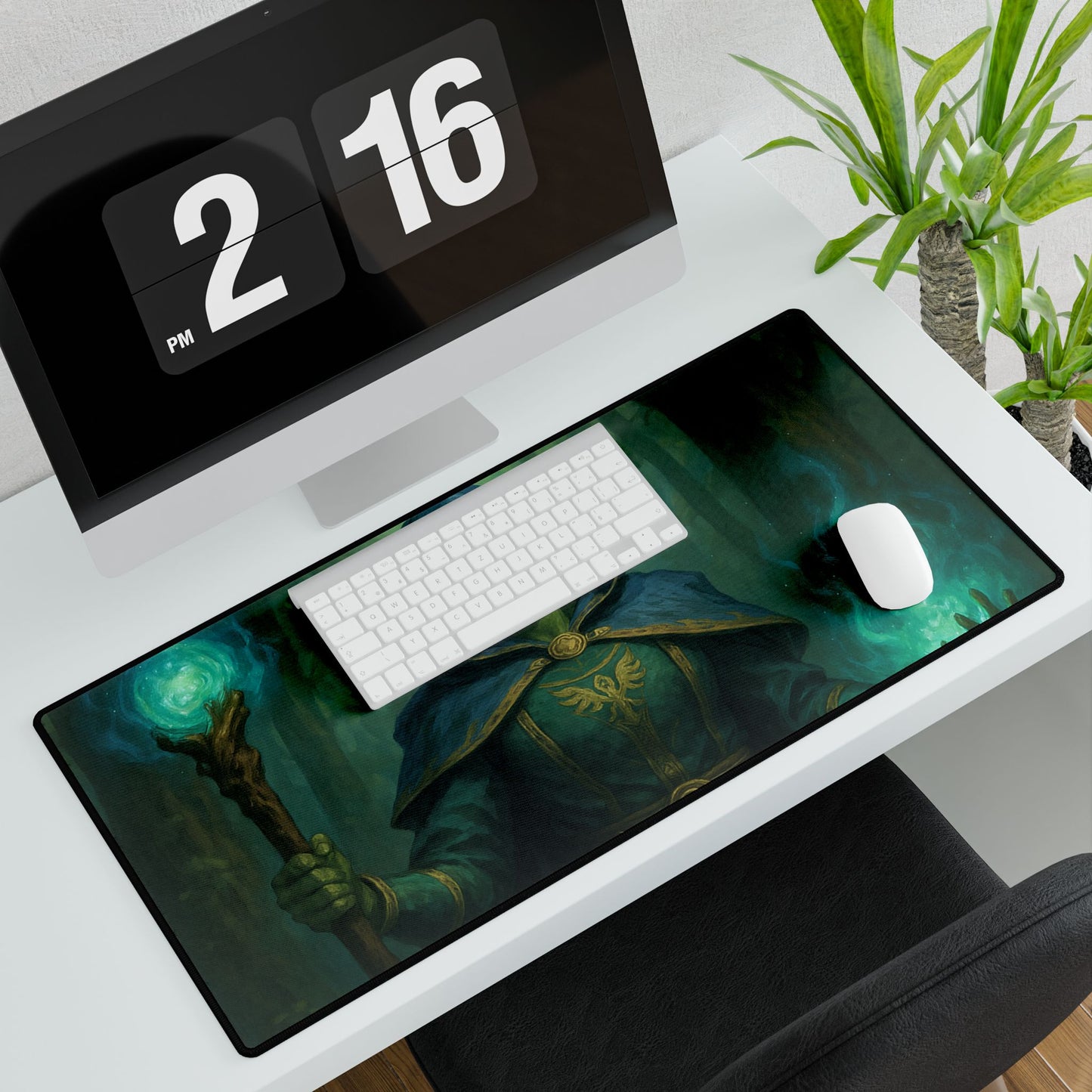 πͺ Arcane Sovereign Desk Mat β Channel Your Power