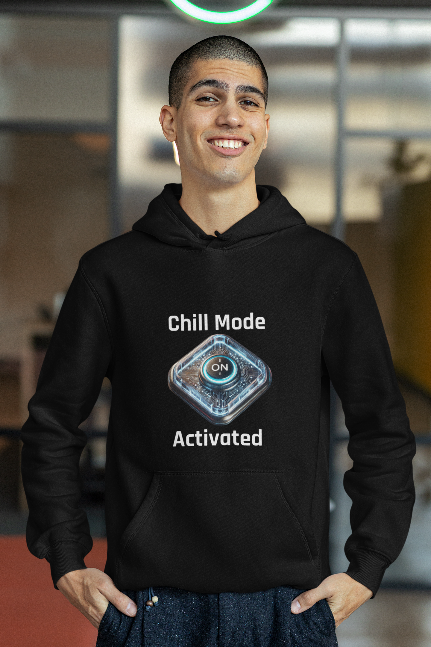 Chill Mode Activated Unisex Heavy Blend™ Hoodie