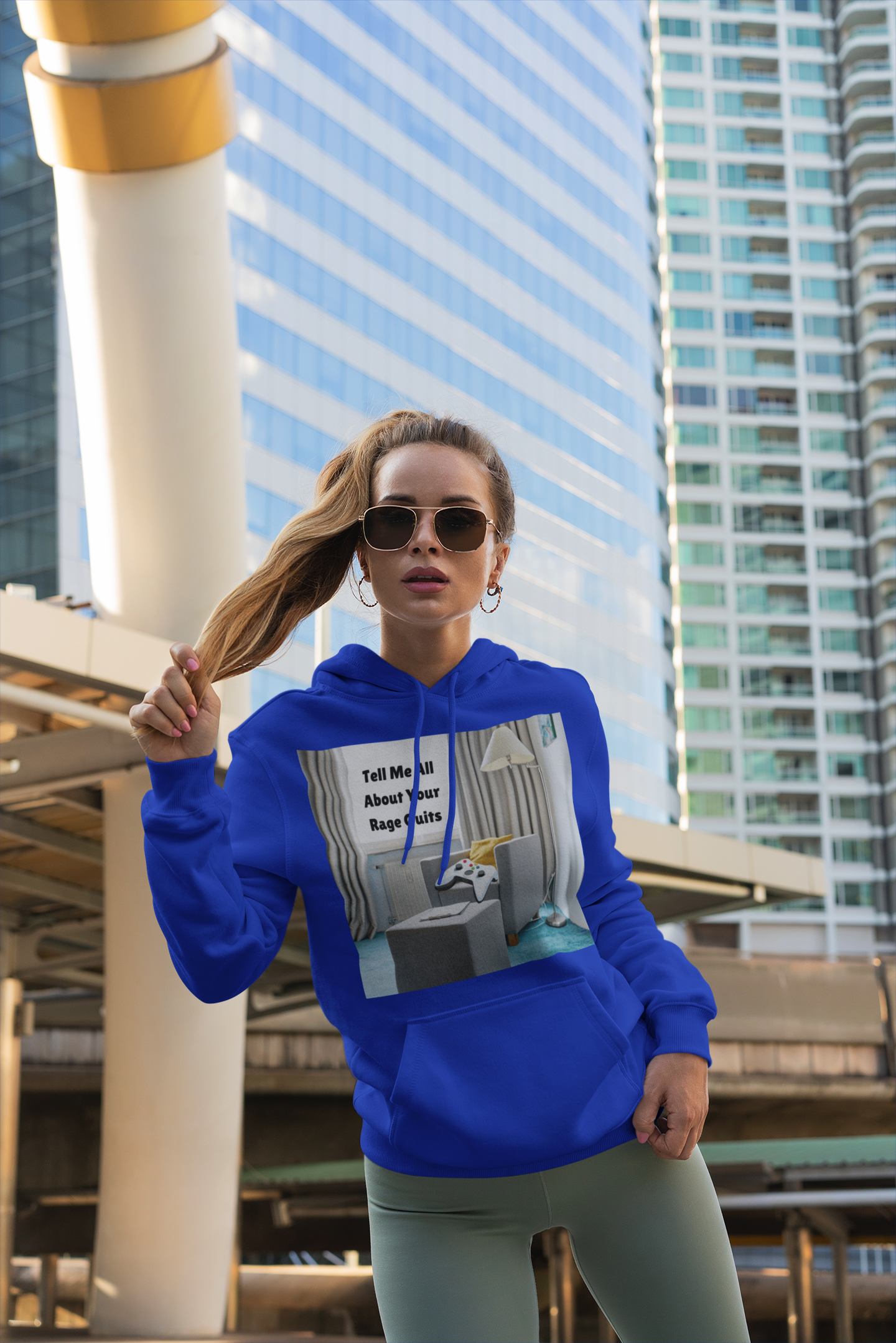 ๐ฎ "Tell Me All About Your Rage Quits" Hoodie โ For True Gamers Only!