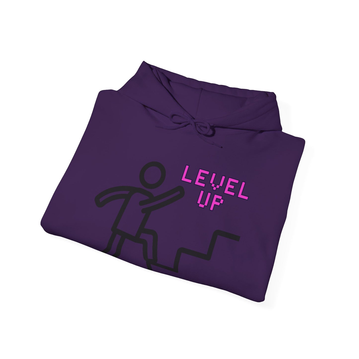 Hooded Sweatshirt - Level Up Design