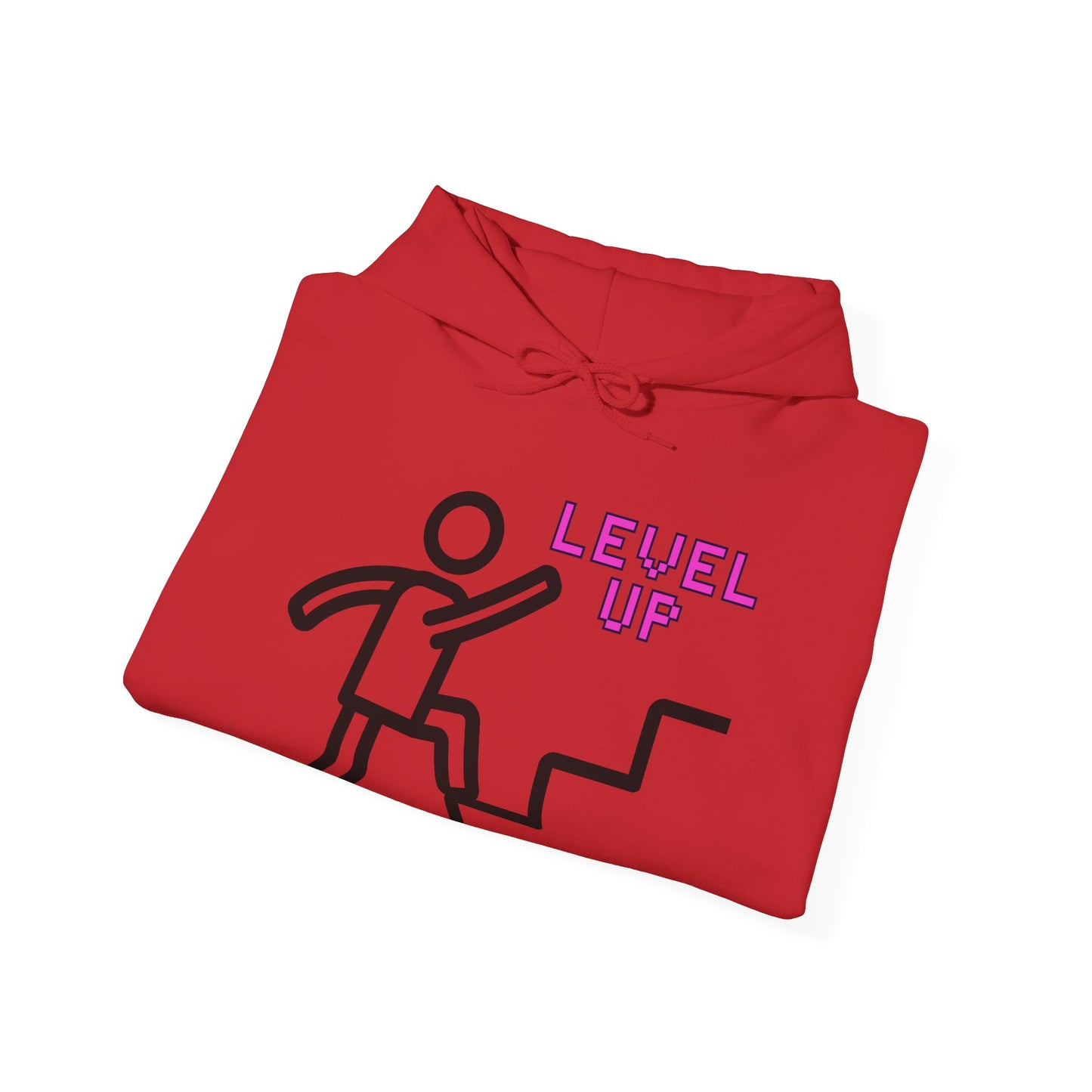 Hooded Sweatshirt - Level Up Design