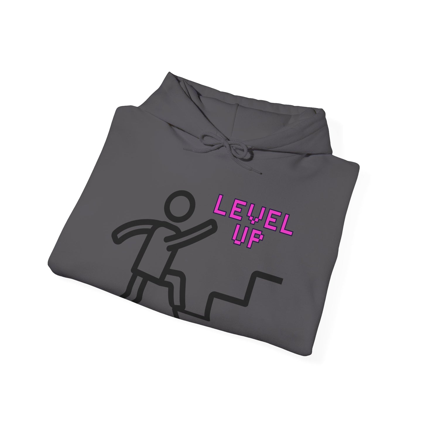 Hooded Sweatshirt - Level Up Design