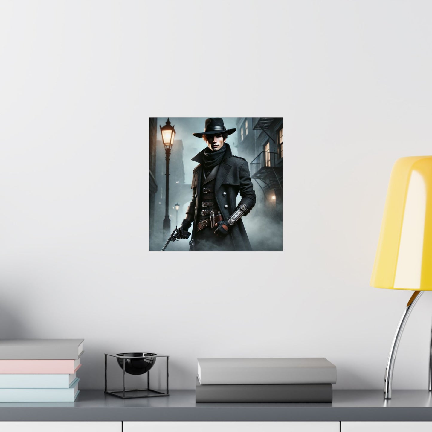 Gunslinger Matte Poster – Gritty Western-Inspired Wall Art for Gamers & Storytellers
