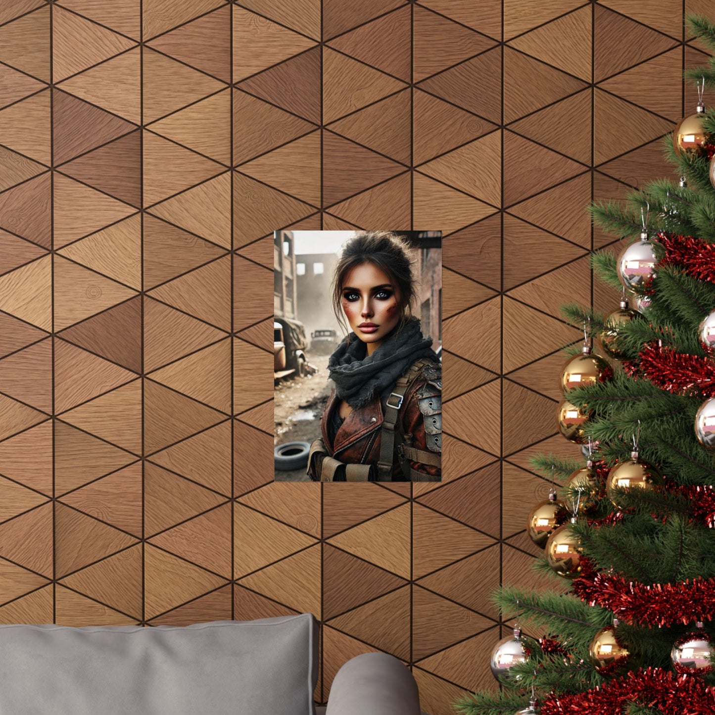 Bring the Wasteland to Your Walls – Matte Vertical Poster by Arctic Threadworks