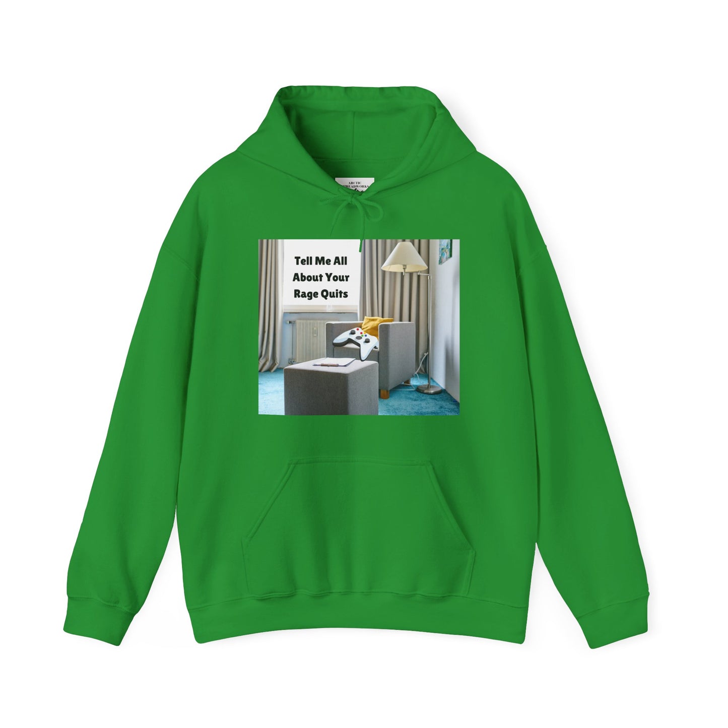 ๐ฎ "Tell Me All About Your Rage Quits" Hoodie โ For True Gamers Only!