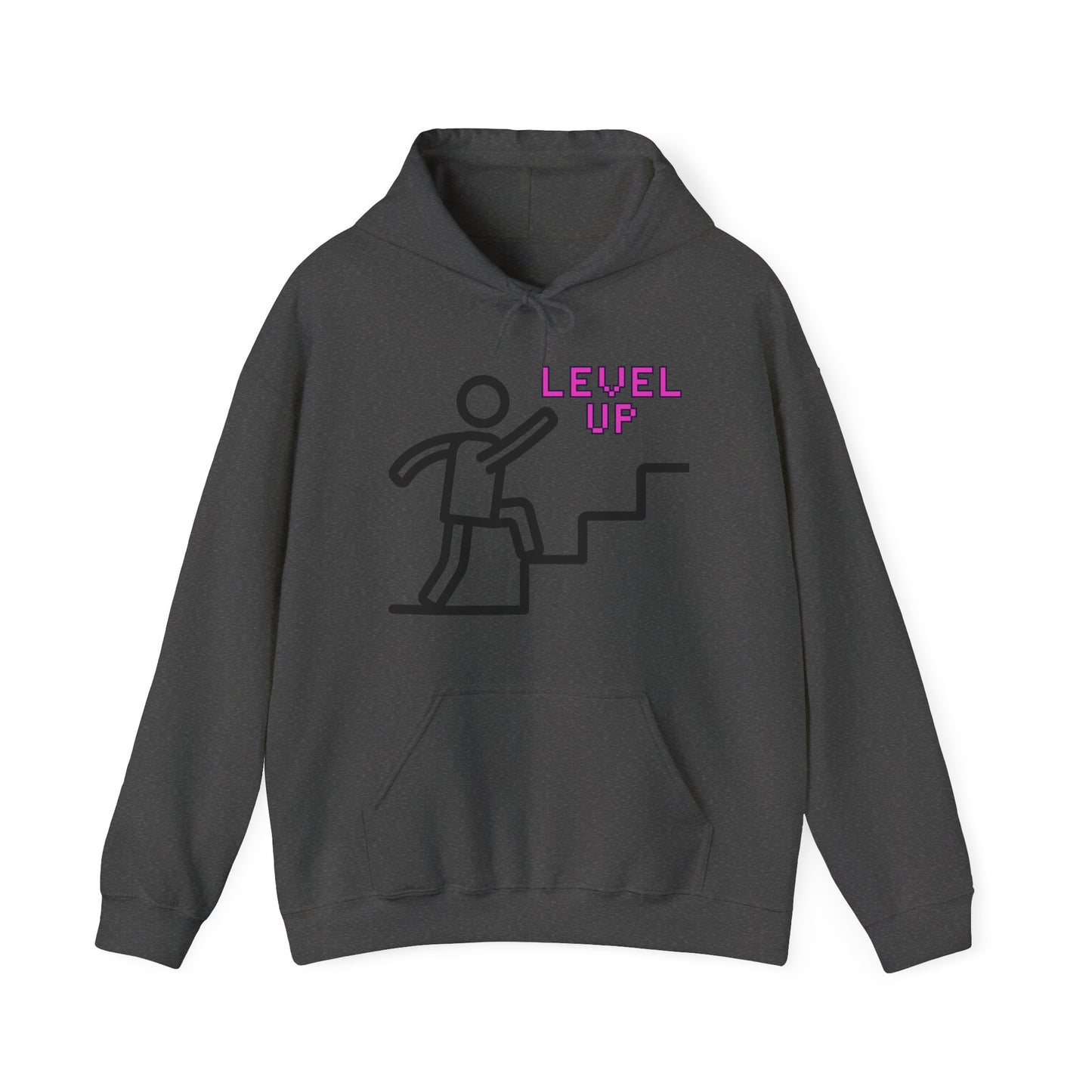 Hooded Sweatshirt - Level Up Design