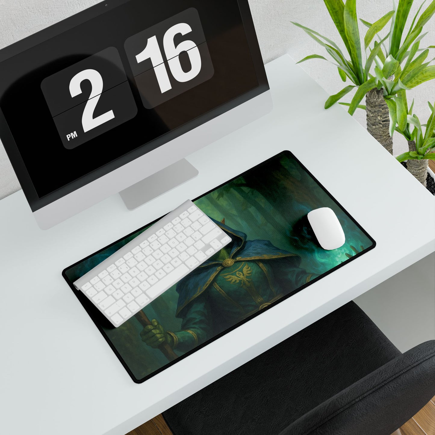 πͺ Arcane Sovereign Desk Mat β Channel Your Power