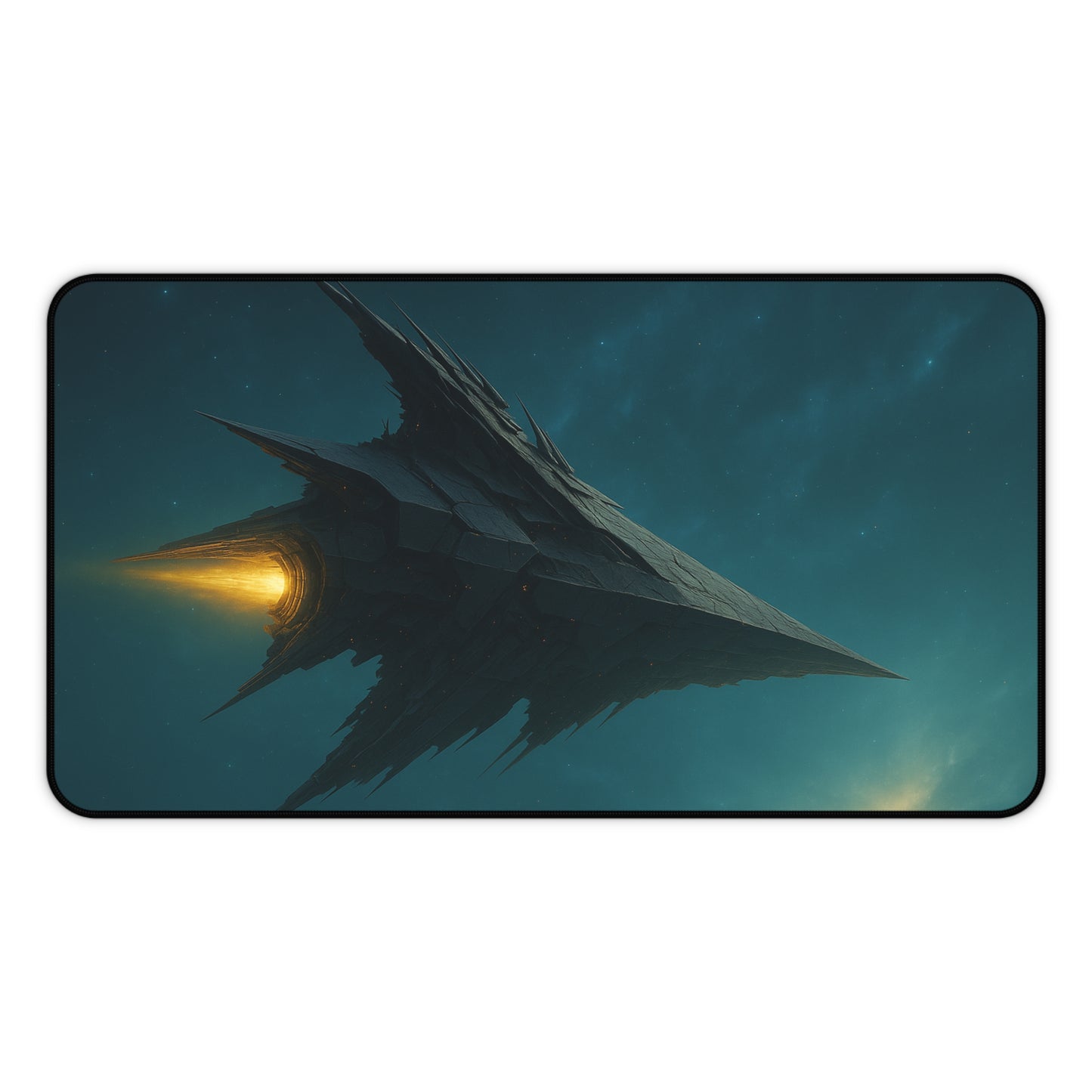 Futuristic Desk Mat for Gamers, Unique Gaming Setup, Office Accessories, Sci-Fi Home Decor, Perfect for Birthdays, Christmas