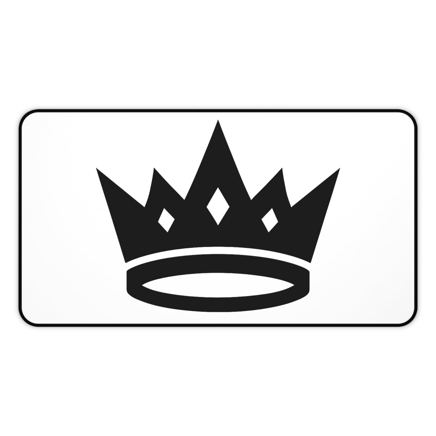 Crown Desk Mat - Stylish Office Decor for Gamers, Students, and Creatives, Perfect Gift for Birthdays, Graduations, and Workspaces