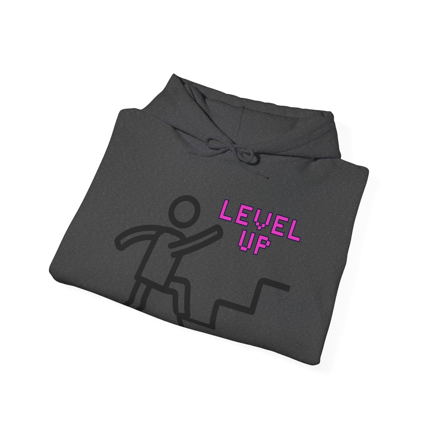 Hooded Sweatshirt - Level Up Design