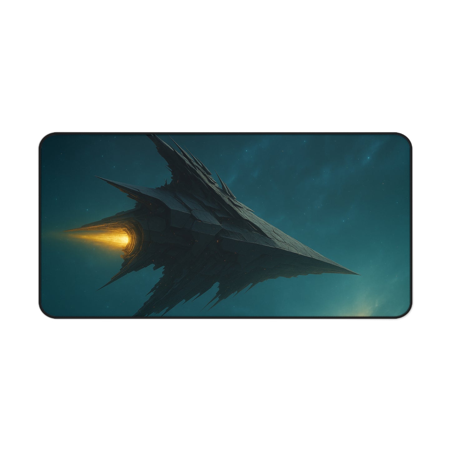 Futuristic Desk Mat for Gamers, Unique Gaming Setup, Office Accessories, Sci-Fi Home Decor, Perfect for Birthdays, Christmas