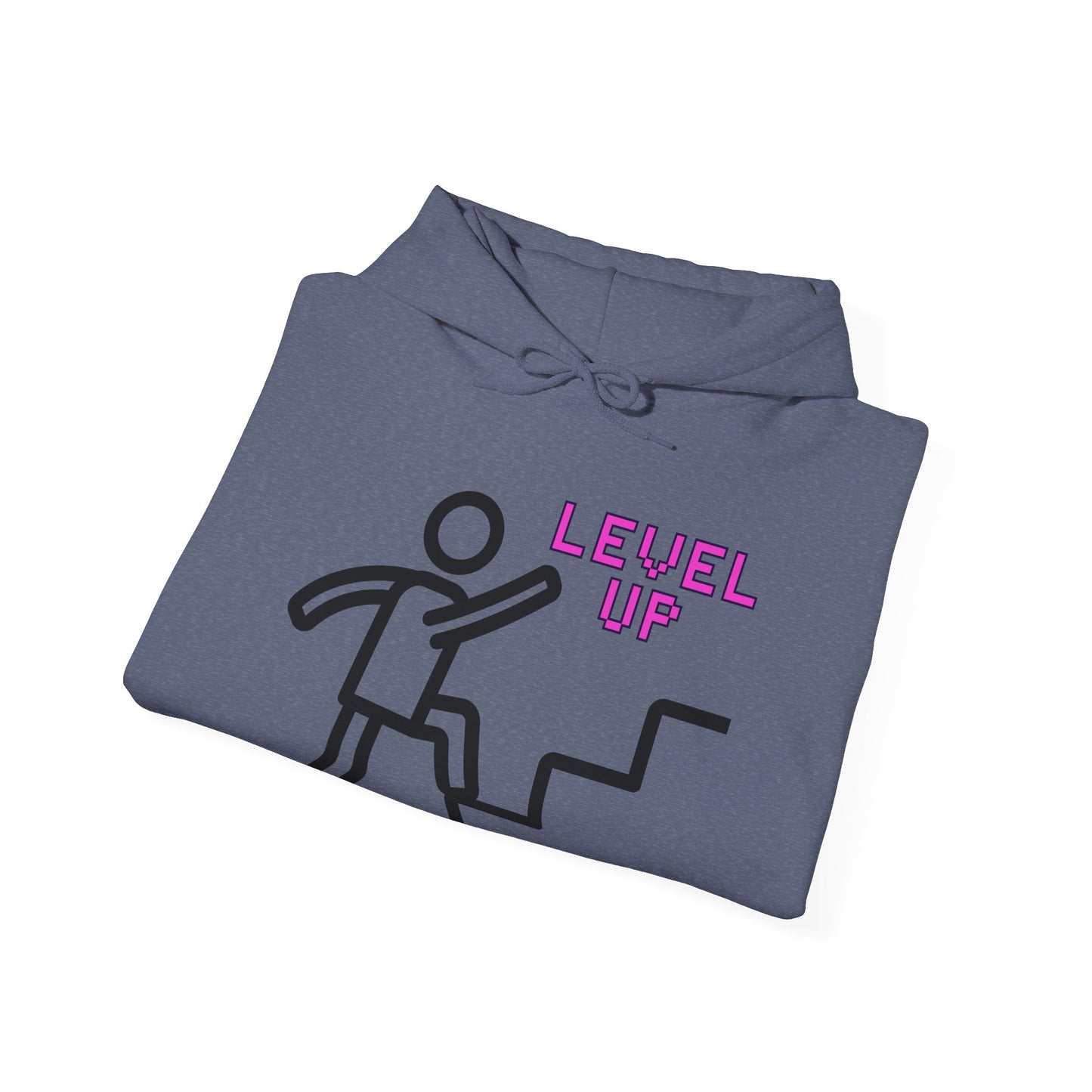 Hooded Sweatshirt - Level Up Design