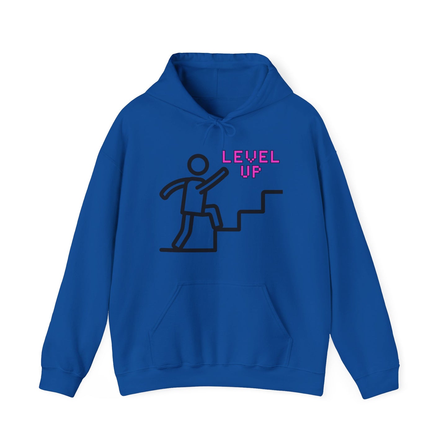 Hooded Sweatshirt - Level Up Design