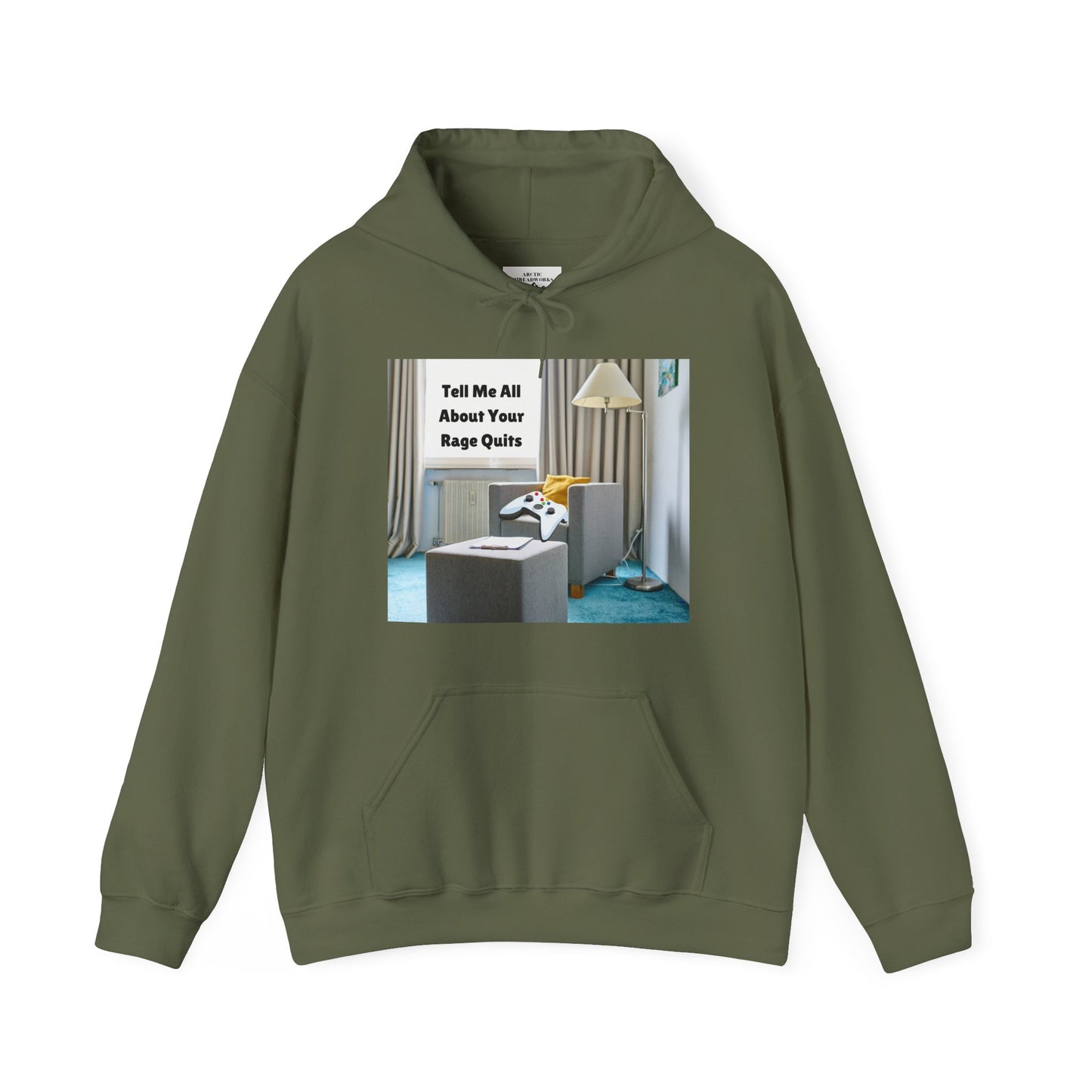 ๐ฎ "Tell Me All About Your Rage Quits" Hoodie โ For True Gamers Only!