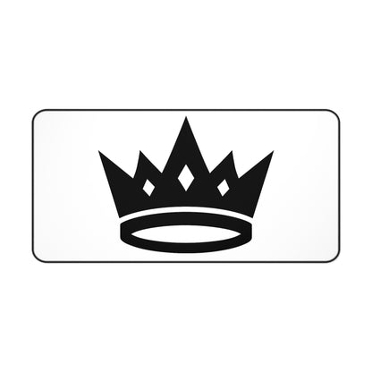 Crown Desk Mat - Stylish Office Decor for Gamers, Students, and Creatives, Perfect Gift for Birthdays, Graduations, and Workspaces
