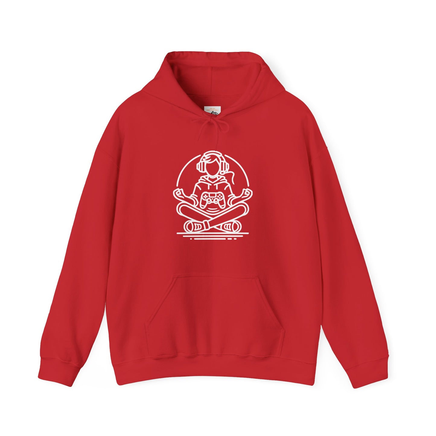 Chill Gamer Hooded Sweatshirt - Relaxed Style for Gamers