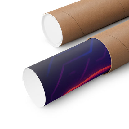Transform Your Space with Our Matte Vertical Poster – Futuristic Football Gamer Edition