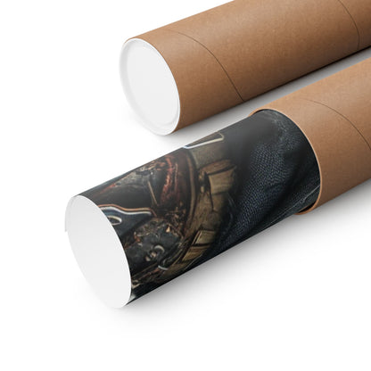Bring the Wasteland to Your Walls – Matte Vertical Poster by Arctic Threadworks
