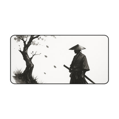 Zen-Inspired Desk Mat | Minimalist Office Decor, Meditation Gift, Work Desk Accessory, Japanese Art, Calm Workspace