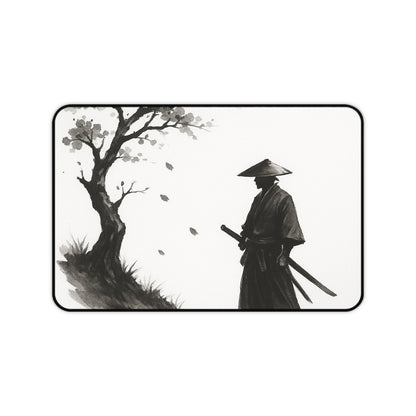Zen-Inspired Desk Mat | Minimalist Office Decor, Meditation Gift, Work Desk Accessory, Japanese Art, Calm Workspace