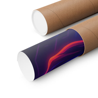 Transform Your Space with Our Matte Vertical Poster – Futuristic Football Gamer Edition