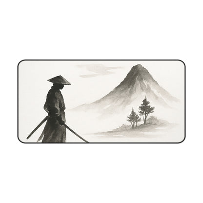 Serene Zen Desk Mat - Tranquil Office Decor, Gaming Mouse Pad, Japanese Aesthetic, Gift for Him or Her, Meditation Space