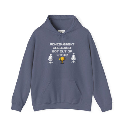 Hooded Sweatshirt - Achievement Unlocked: Got Out of Chair