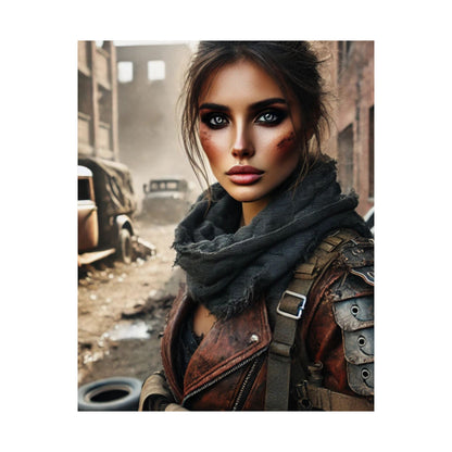 Bring the Wasteland to Your Walls – Matte Vertical Poster by Arctic Threadworks