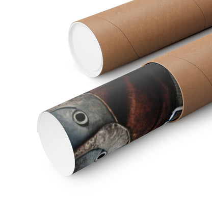 Bring the Wasteland to Your Walls – Matte Vertical Poster by Arctic Threadworks