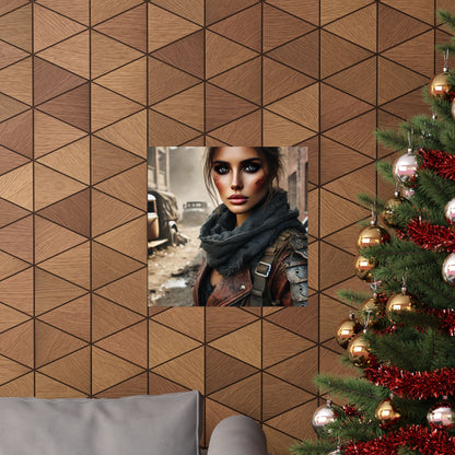Bring the Wasteland to Your Walls – Matte Vertical Poster by Arctic Threadworks
