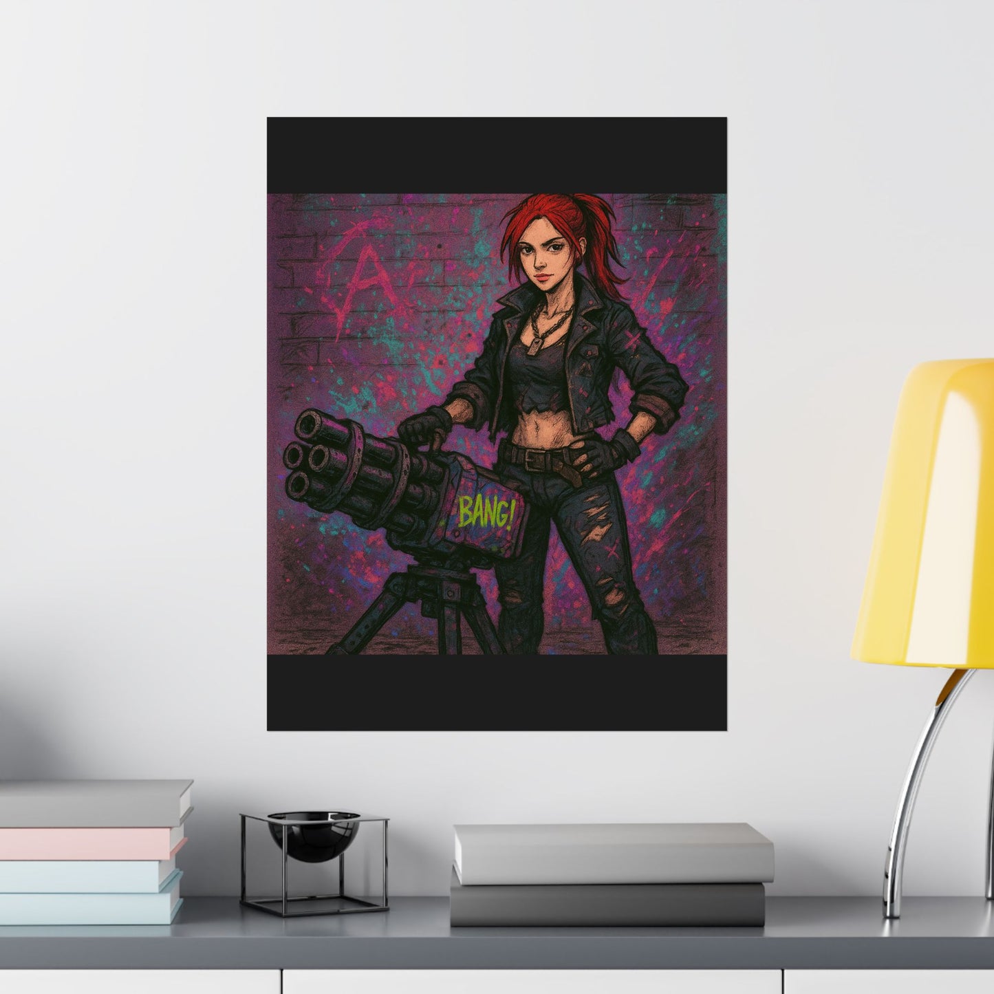 Vertical Poster - Edgy 'BANG' Design