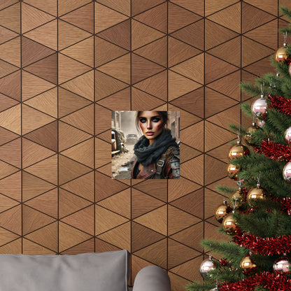 Bring the Wasteland to Your Walls – Matte Vertical Poster by Arctic Threadworks