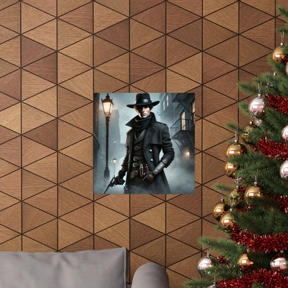 Gunslinger Matte Poster – Gritty Western-Inspired Wall Art for Gamers & Storytellers