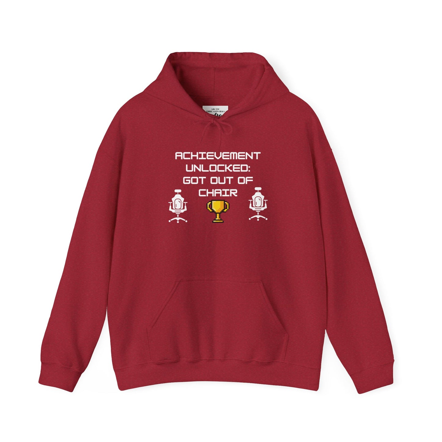 Hooded Sweatshirt - Achievement Unlocked: Got Out of Chair