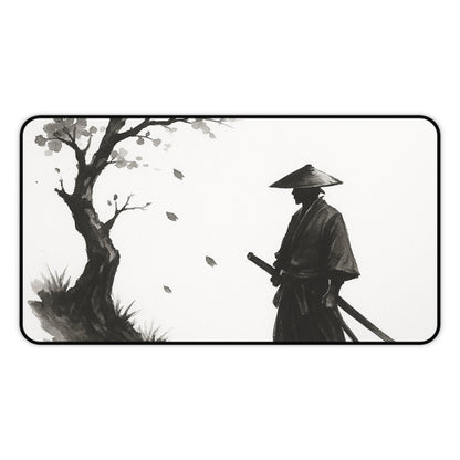 Zen-Inspired Desk Mat | Minimalist Office Decor, Meditation Gift, Work Desk Accessory, Japanese Art, Calm Workspace